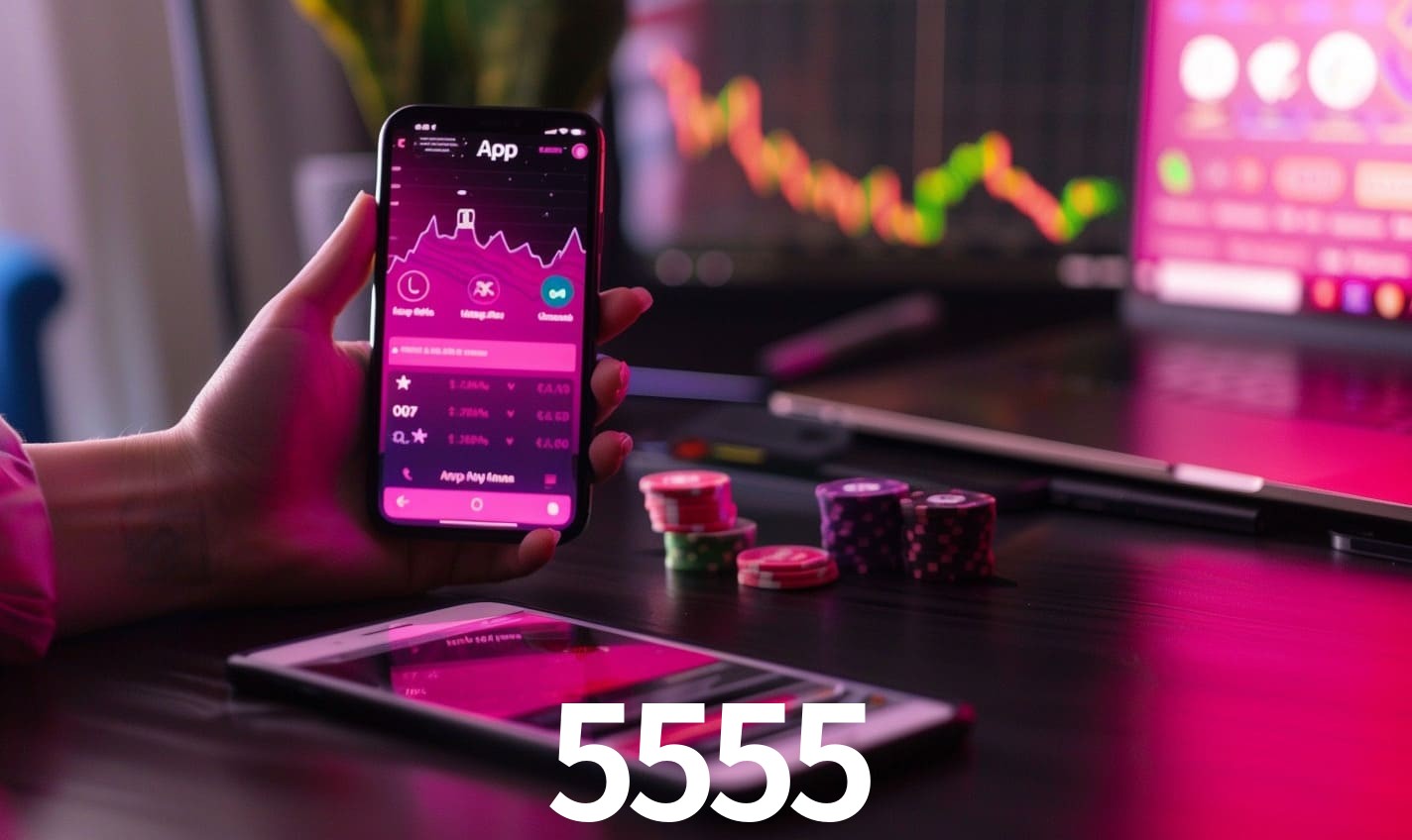 Recursos Exclusivos do App 5555 - Modo Offline, Login Biométrico